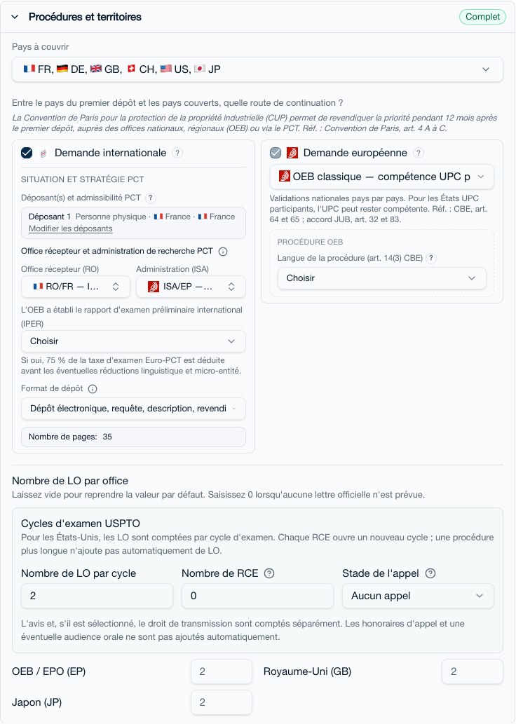 Stratégie de poursuite : option PCT, stratégie européenne après délivrance et extensions nationales